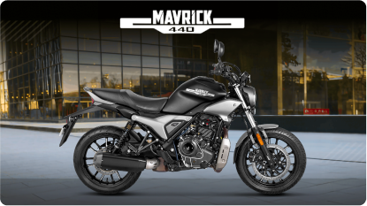 Hero Mavrick 440 at Bharat Auto Hub Thane
